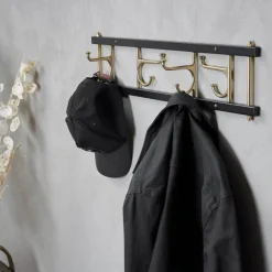 Best Essem Design Maxi 4 Dekorativ kroklist Svart-mässing