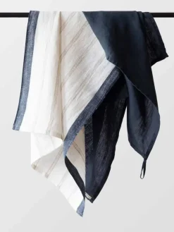 Hot Tell Me More Maya kökshandduk 50x70 cm Natural Stripe