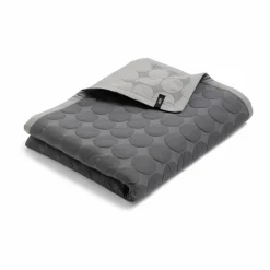 HAY Mega Dot överkast organic 260x260 cm Dark grey