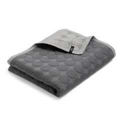 HAY Mega Dot överkast organic 235x245 cm Dark grey