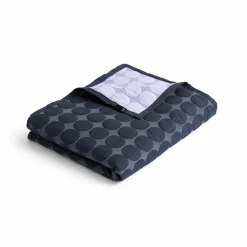 Sale HAY Mega Dot överkast organic 260x260 cm Midnight blue