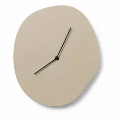 Ferm Living Melt väggklocka 28x33 cm Cashmere