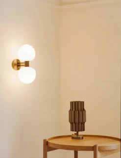 LYFA Memoir 120 vägglampa Bronze