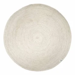 Classic Collection Merino ullmatta rund Ø200 cm Vit