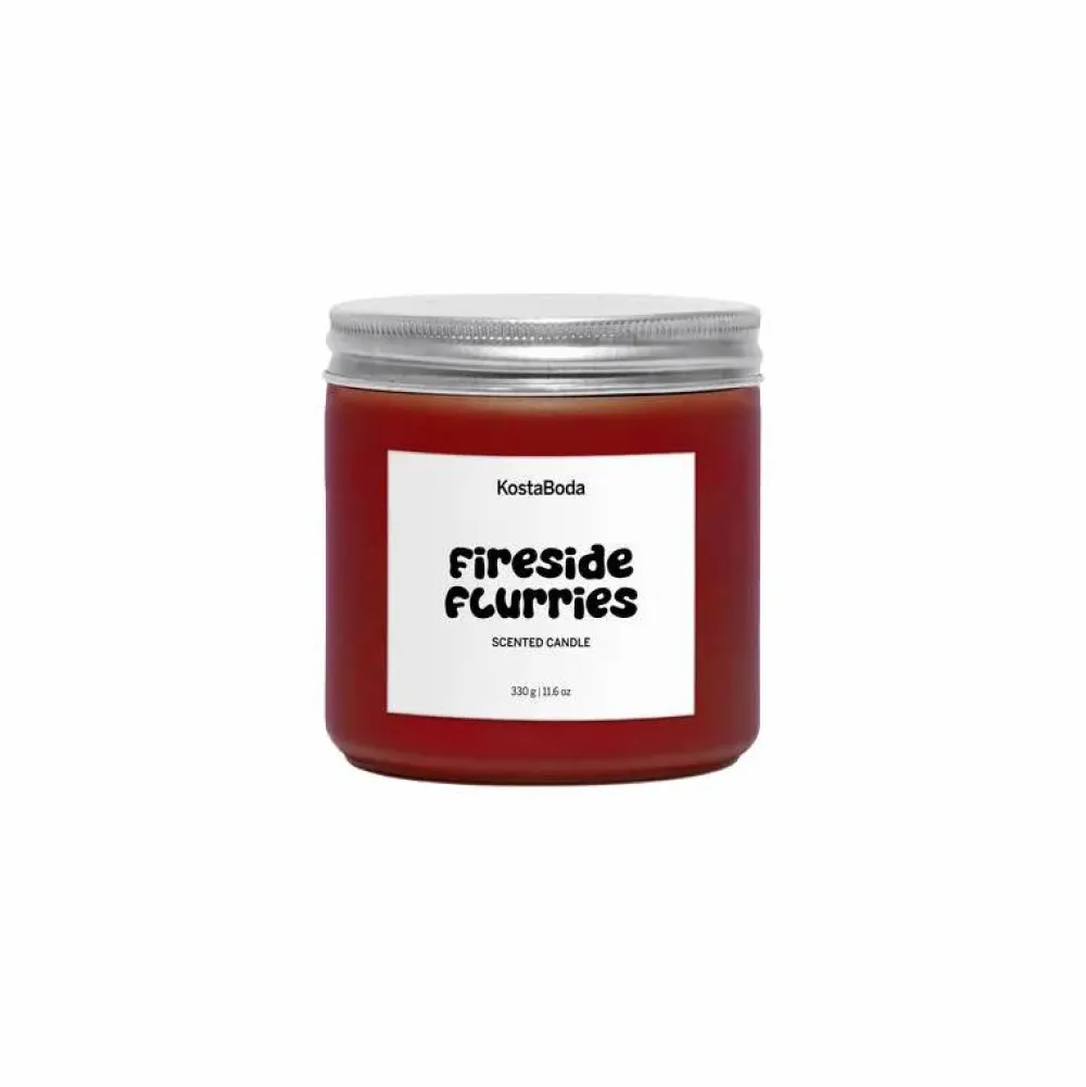 Kosta Boda Mind doftljus Fireside flurries 330 g