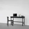 A2 Mind skrivbord Svartbetsad ek 118x74x44 cm