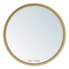 Best Design Letters Mirror Mirror bordsspegel Ø21 cm Beige