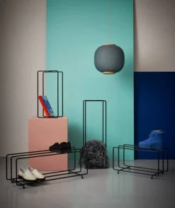 Maze Mixrack skohylla L Svart