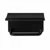 Outlet blomus Modo toalettpappershållare med hylla Black