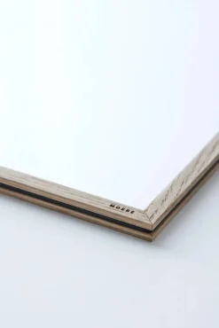 MOEBE ekram 50x70 cm Transparent Wood Black