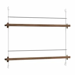Online MOEBE tidningsställ Smoked oak-white