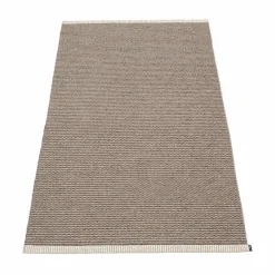 Discount Pappelina Mono gångmatta Dark mud-mud 85x160 cm