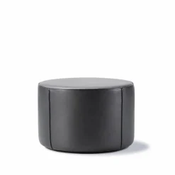 Hot Fredericia Furniture Mono sittpuff Läder omni 301 black-Ø55 cm