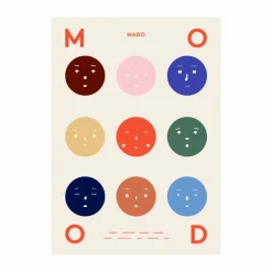 Clearance Paper Collective 9 Moods poster 50x70 cm