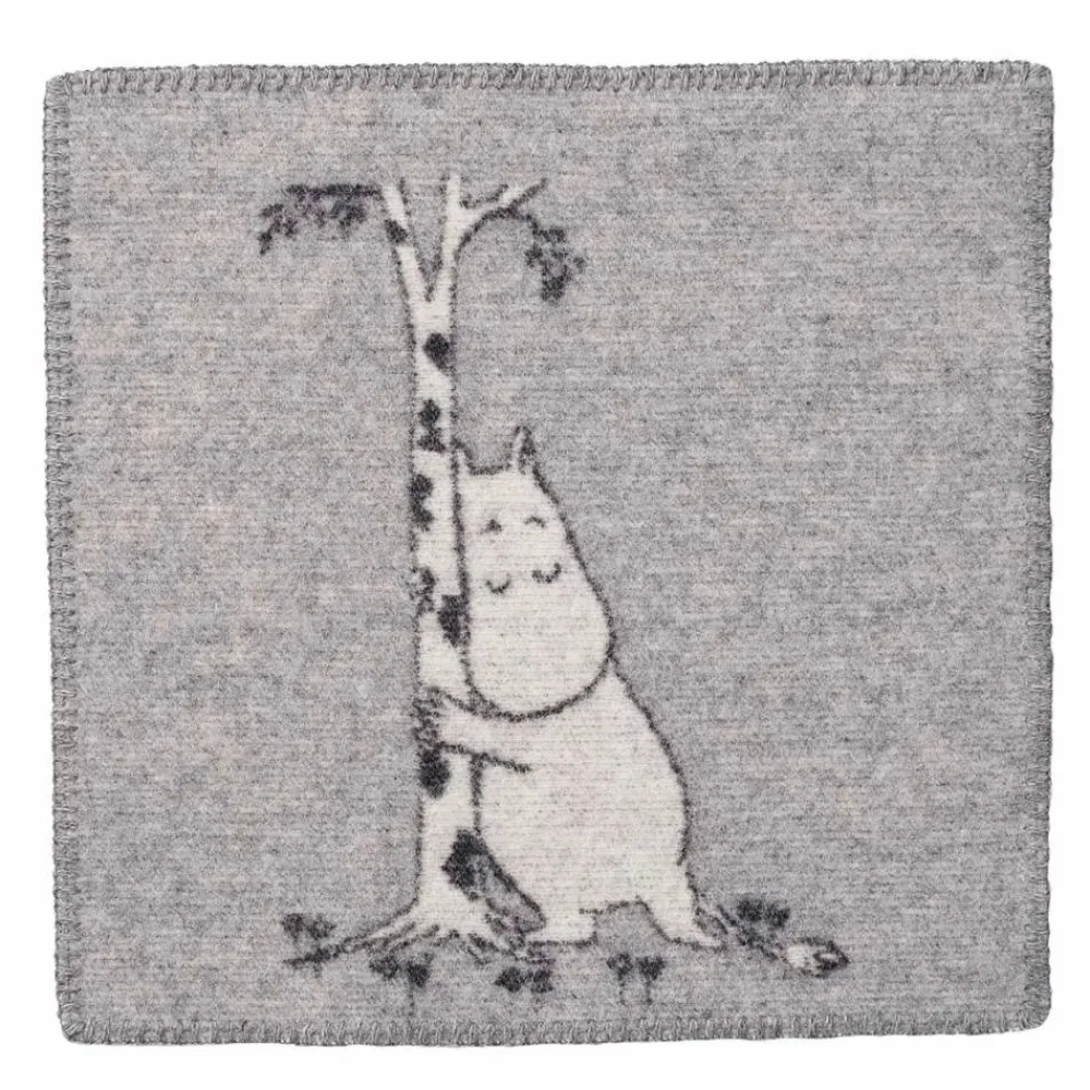 Discount Klippan Yllefabrik Moomin Tree Hug sittunderlag grå