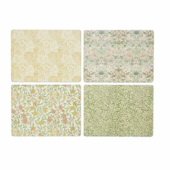 Pimpernel Morris & Co Simpley mixed bordstablett 4 delar Fruit Willow Strawberry Thief Marigold