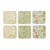 Pimpernel Morris & Co Simpley mixed glasunderlägg 6 delar Fruit Willow Marigold