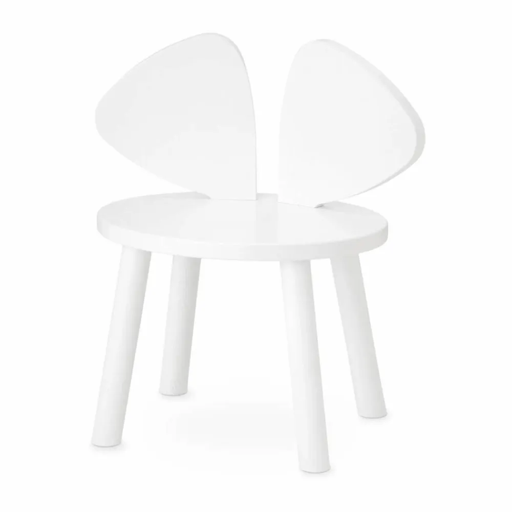 Clearance Nofred Mouse Chair barnstol Vit
