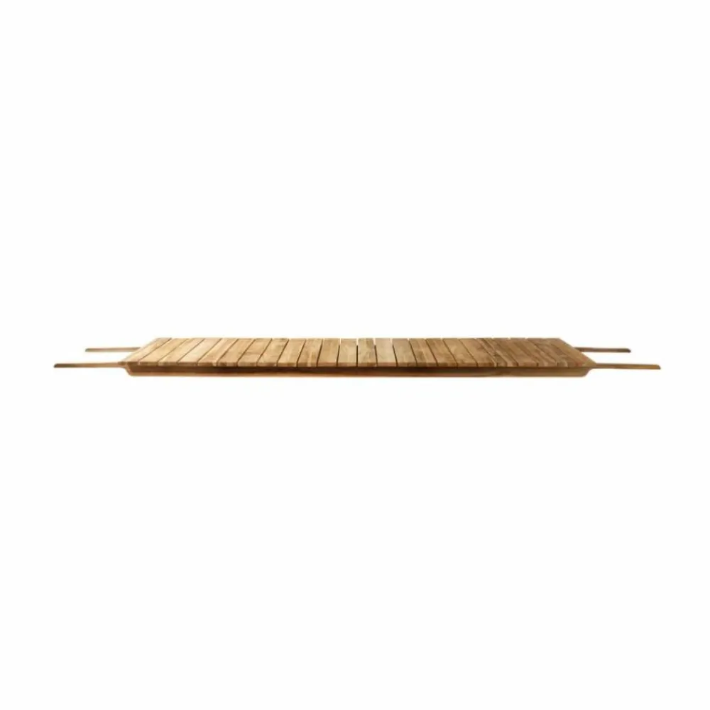FDB Møbler M4 Sammen Central Plate M2/M3 iläggsskiva 90x185 cm teak nature oiled