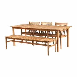 FDB Møbler M2 Sammen trädgårdsbord Teak-nature oiled