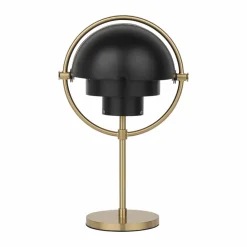 Clearance GUBI Multi-Lite portabel lampa Black semi matt-brass