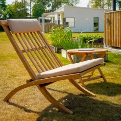 Stockamöllan Muskö loungefåtölj Teak