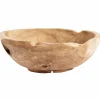 Online MUUBS teak salladsskål 30 cm Natur