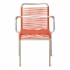 Fiam Mya karmstol aluminium Orange