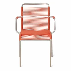Fiam Mya karmstol aluminium Orange