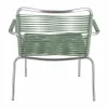 Fiam Mya Lounge karmstol Sage green