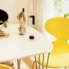 Outlet Fritz Hansen Myran 3101 stol white lackad kromat stålstativ