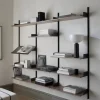 Outlet New Works Displayhylla 190 cm svart ask