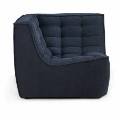 Outlet Ethnicraft N701 hörnmodul rak Graphite Eco