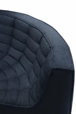 Ethnicraft N701 hörnmodul rundad 90° Graphite Eco