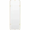 New Audo Copenhagen Nimbus spegel rektangulär Polished brass