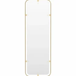New Audo Copenhagen Nimbus spegel rektangulär Polished brass