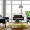 Discount OX Denmarq Ninety soffbord rektangulärt marmor marquina svart stativ