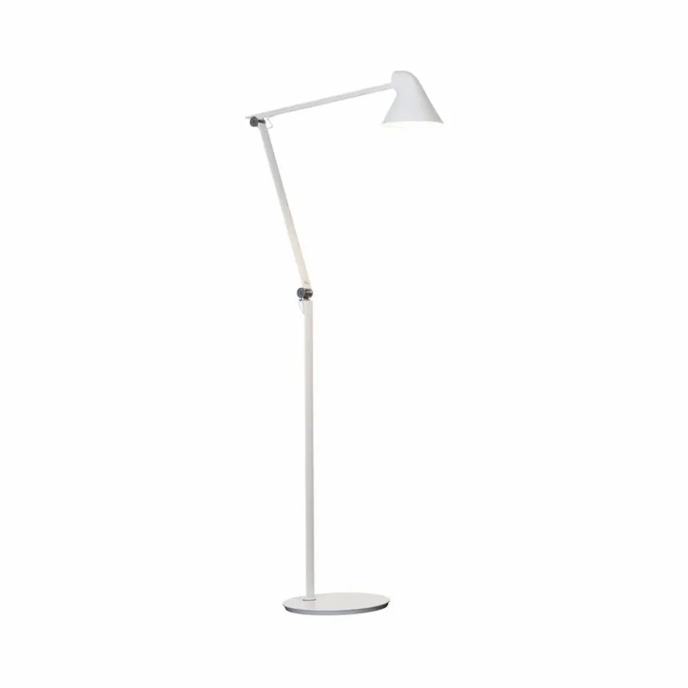 Discount Louis Poulsen NJP golvlampa Vit LED 3000k