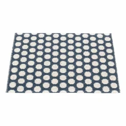 Pappelina Noa badrumsmatta Dark blue-vanilla 50x70 cm