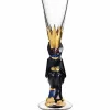 Orrefors Nobel snapsglas 4 cl Svart