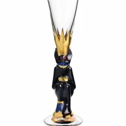 Orrefors Nobel snapsglas 4 cl Svart
