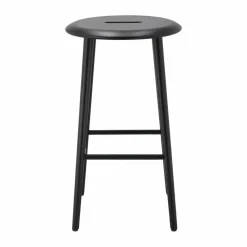 Sale 1898 Norrabo barpall 65 cm Svartlackad ek