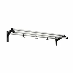 Essem Design Nostalgi 291 hatthylla aluminium svart stativ