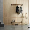 Essem Design Nostalgi 291 hatthylla 100 cm Ek-svart