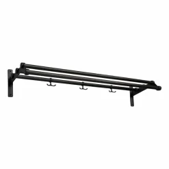 Clearance Essem Design Nostalgi 291 hatthylla 100 cm Svartbetsad ek-svart