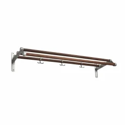 Online Essem Design Nostalgi 291 hatthylla valnöt aluminiumstativ
