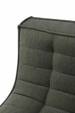 Discount Ethnicraft N701 soffa 2-sits Moss Eco fabric