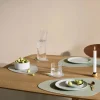 Clearance LIND DNA Nupo bordstablett curve S Olivgrön