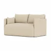 Audo Copenhagen Offset bäddsoffa 2-sits Logan Sand