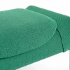 HAY O2 Ottoman fotpall Soft green-svartlackerad stål